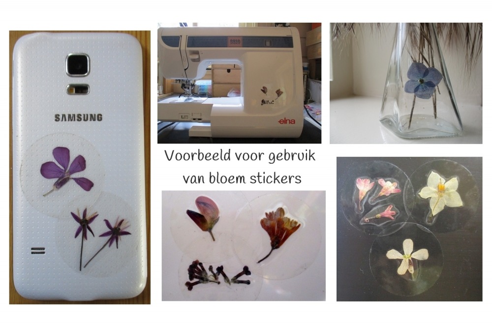 Bloem stickers 30mm ST17